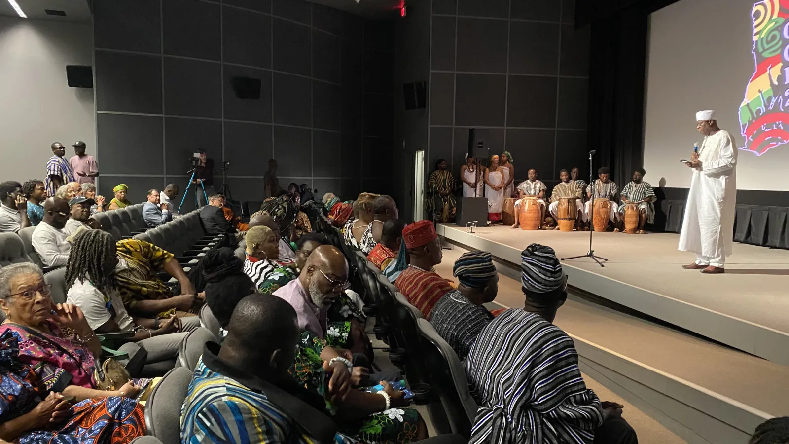 Ghanaian King at Ohio State; August, 2025