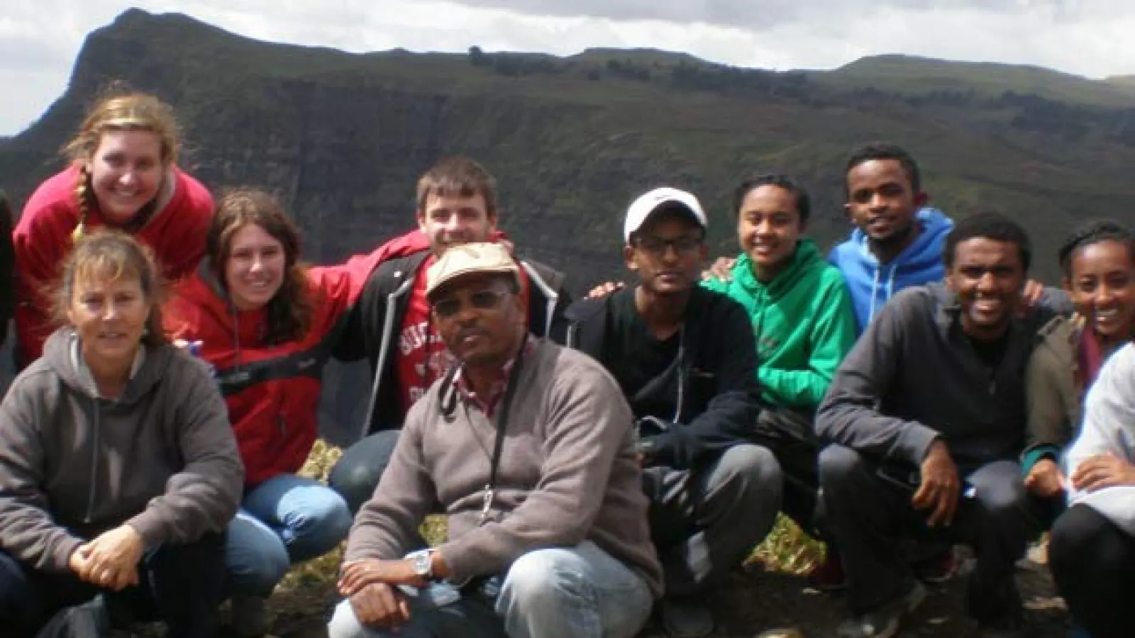 Simien Mts visit with Dr. Yemataw