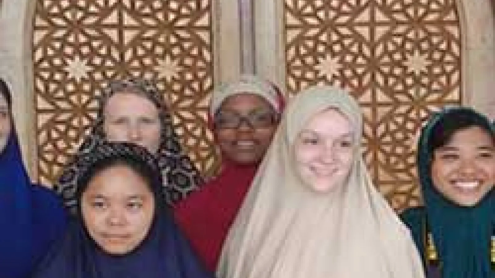 Uganda study abroad students visit Qadafi mosque